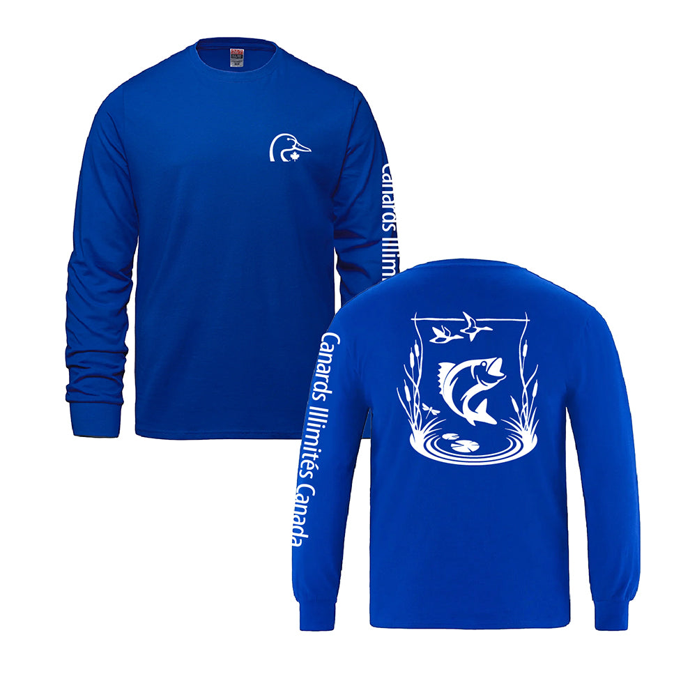 Hooked on Habitat Long Sleeve Tee